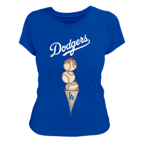 Los Angeles Dodgers Triple Scoop Women's Tee Shirt