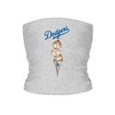 Los Angeles Dodgers Triple Scoop Tube Top