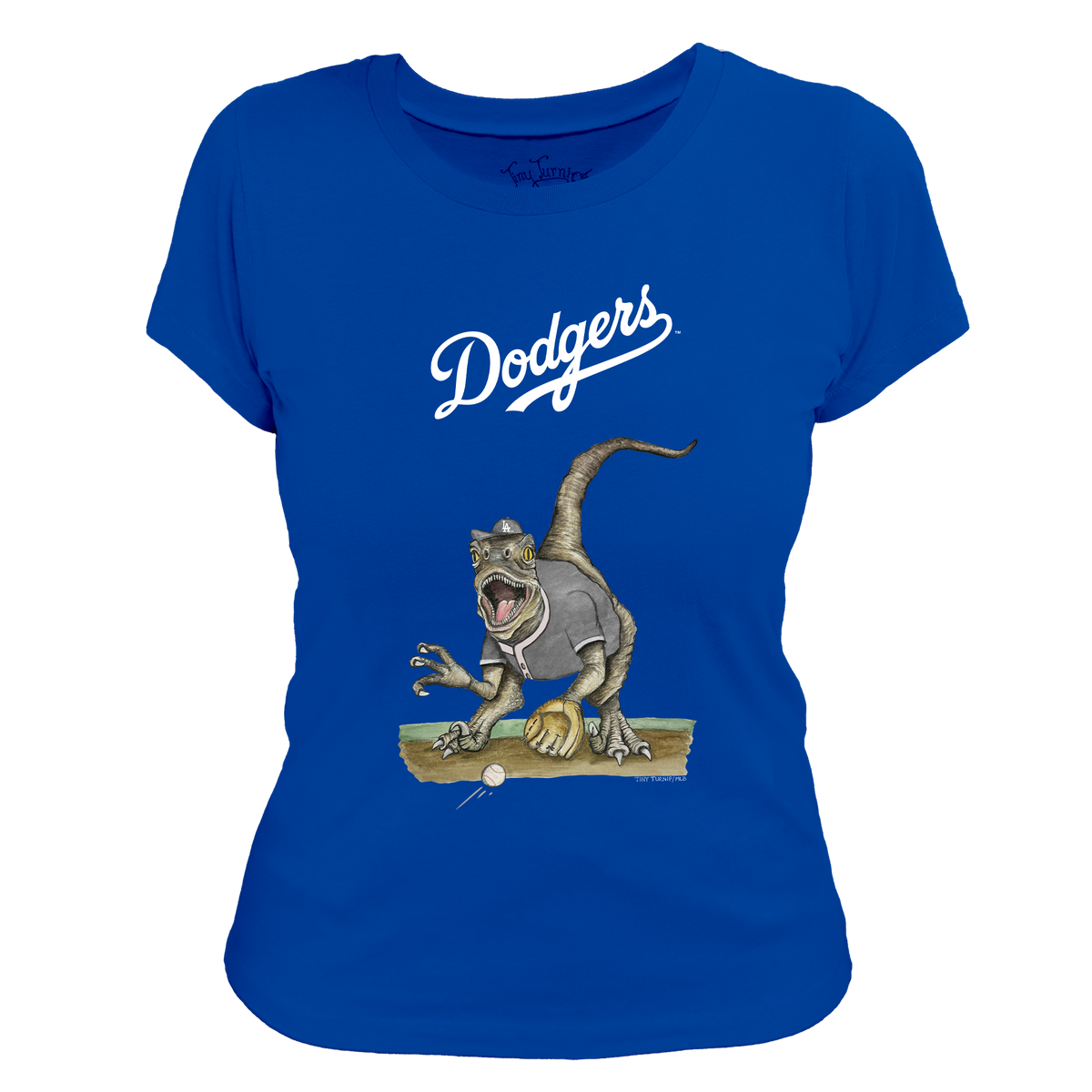 Los Angeles Dodgers Velociraptor Tee Shirt