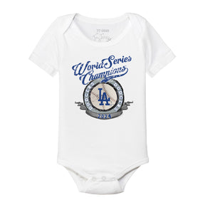 LA Dodgers Chelsea Freeman World Series Circle Short Sleeve Snapper