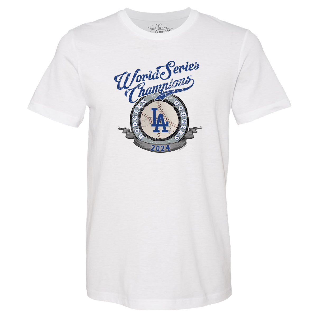 LA Dodgers Chelsea Freeman World Series Circle Tee Shirt