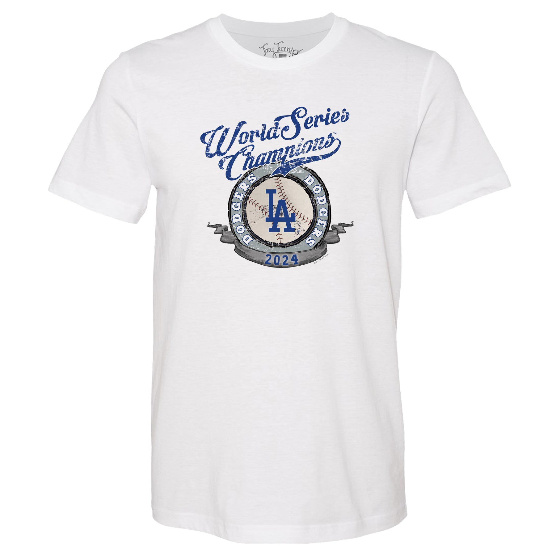 LA Dodgers Chelsea Freeman World Series Circle Tee Shirt