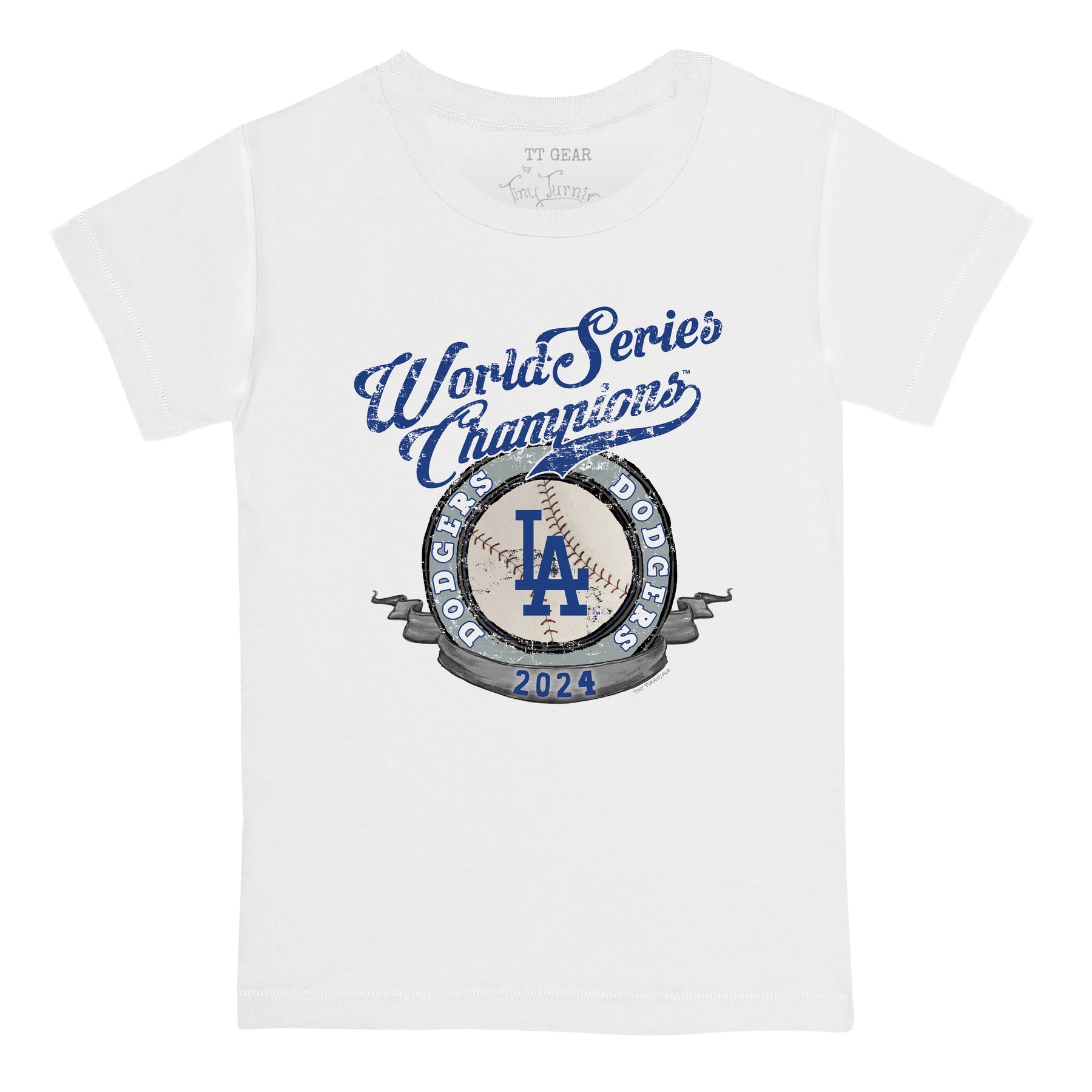 LA Dodgers Chelsea Freeman World Series Circle Tee Shirt