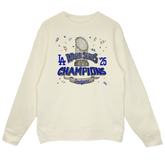 Los Angeles Dodgers Chelsea Freeman 2025 World Series Champs Parade Carson Crewneck Sweatshirt