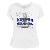 Los Angeles Dodgers Chelsea Freeman 2025 World Series Champs Parade Women's Tee Shirt