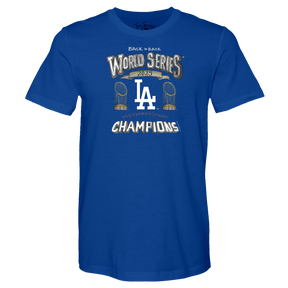 Los Angeles Dodgers Chelsea Freeman Back to Back World Series Champs Unisex Tee Shirt