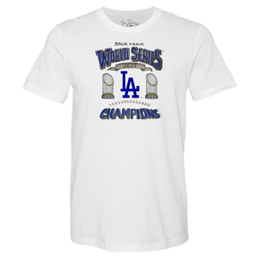 Los Angeles Dodgers Chelsea Freeman Back to Back World Series Champs Unisex Tee Shirt