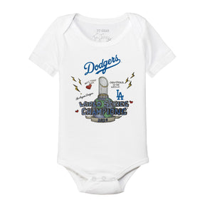 LA Dodgers World Series Champs Short Sleeve Snapper