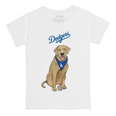 Los Angeles Dodgers Yellow Labrador Retriever Tee Shirt