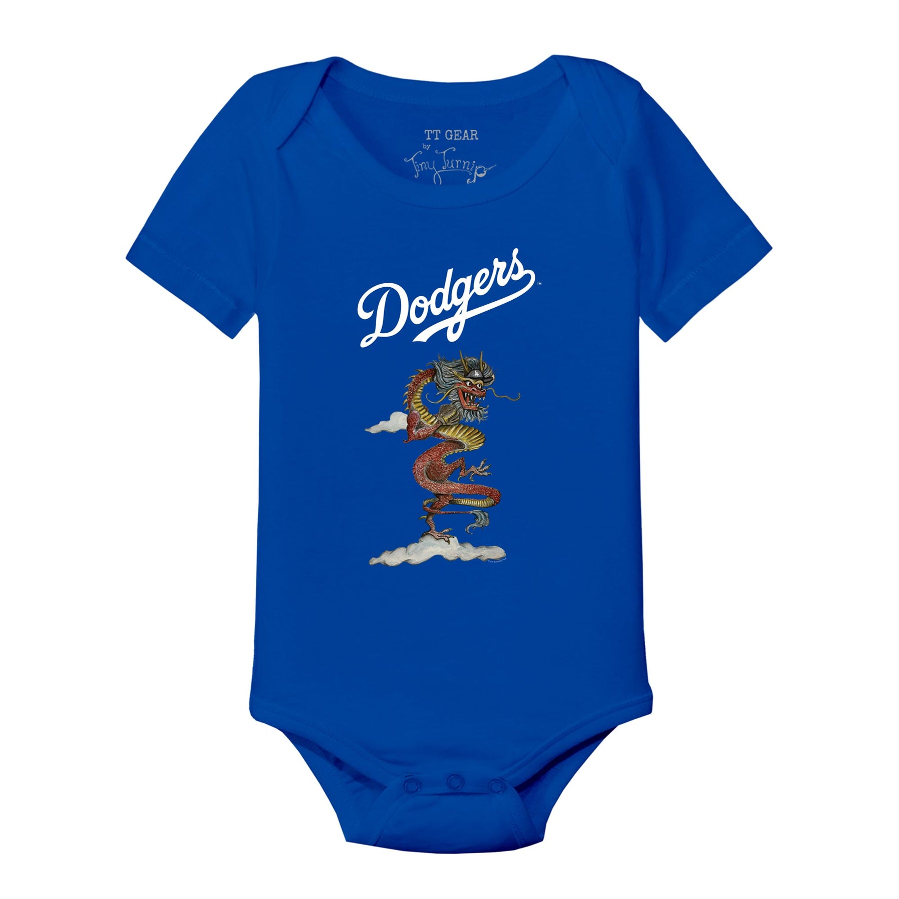 Los Angeles Dodgers 2024 Year of the Dragon Short Sleeve Snapper