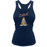 Detroit Tigers Puddy Racerback Tank - Tiny Turnip