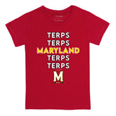 Maryland Terrapins Stacked Kid's Tee Shirt