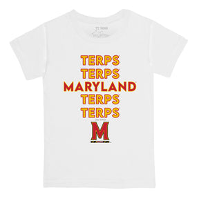 Maryland Terrapins Stacked Kid's Tee Shirt