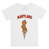 Maryland Terrapins Basketball Triple Scoop Kid's Tee Shirt
