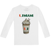 Miami Hurricanes Latte Long-Sleeve Tee Shirt