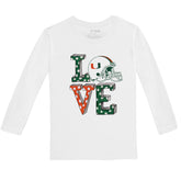 Miami Hurricanes Love Long-Sleeve Tee Shirt