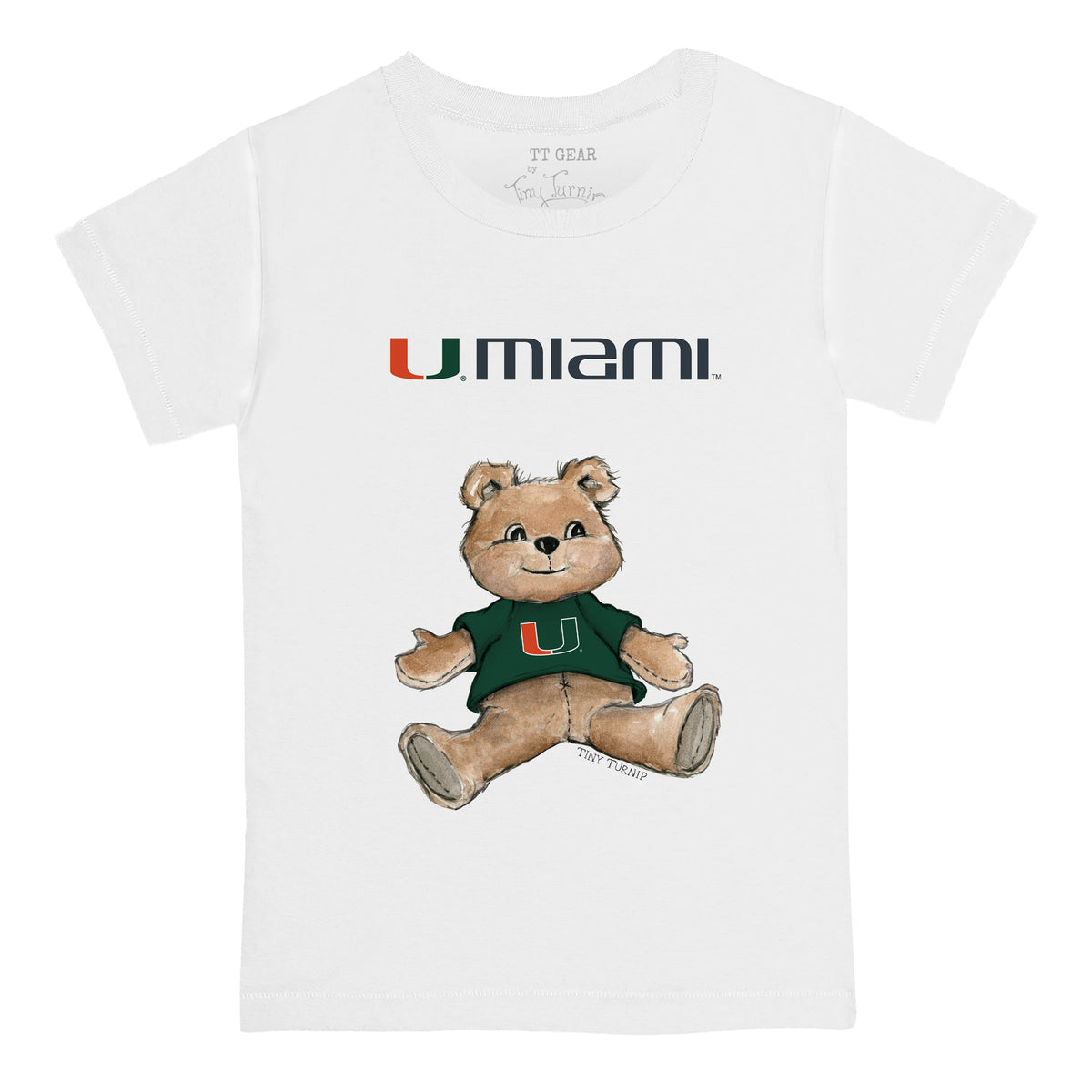 Miami Hurricanes Teddy Tee Shirt