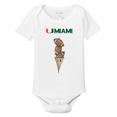 Miami Hurricanes Football Triple Scoop Short Sleeve Snapper