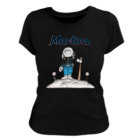 Miami Marlins Astronaut Tee Shirt