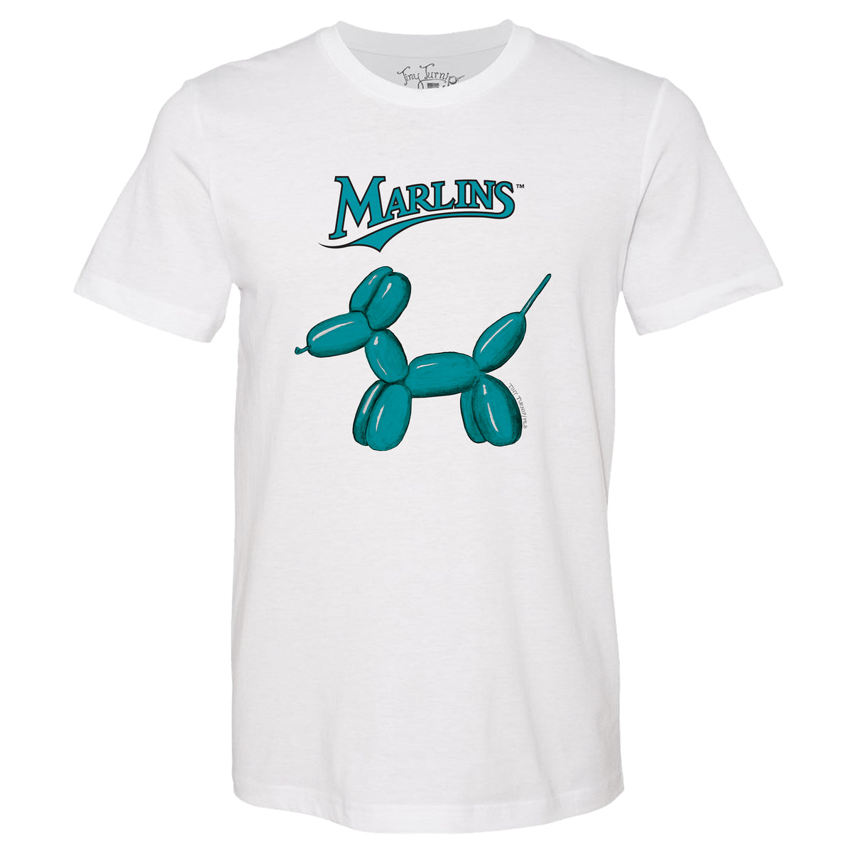 Miami Marlins Balloon Dog Tee Shirt