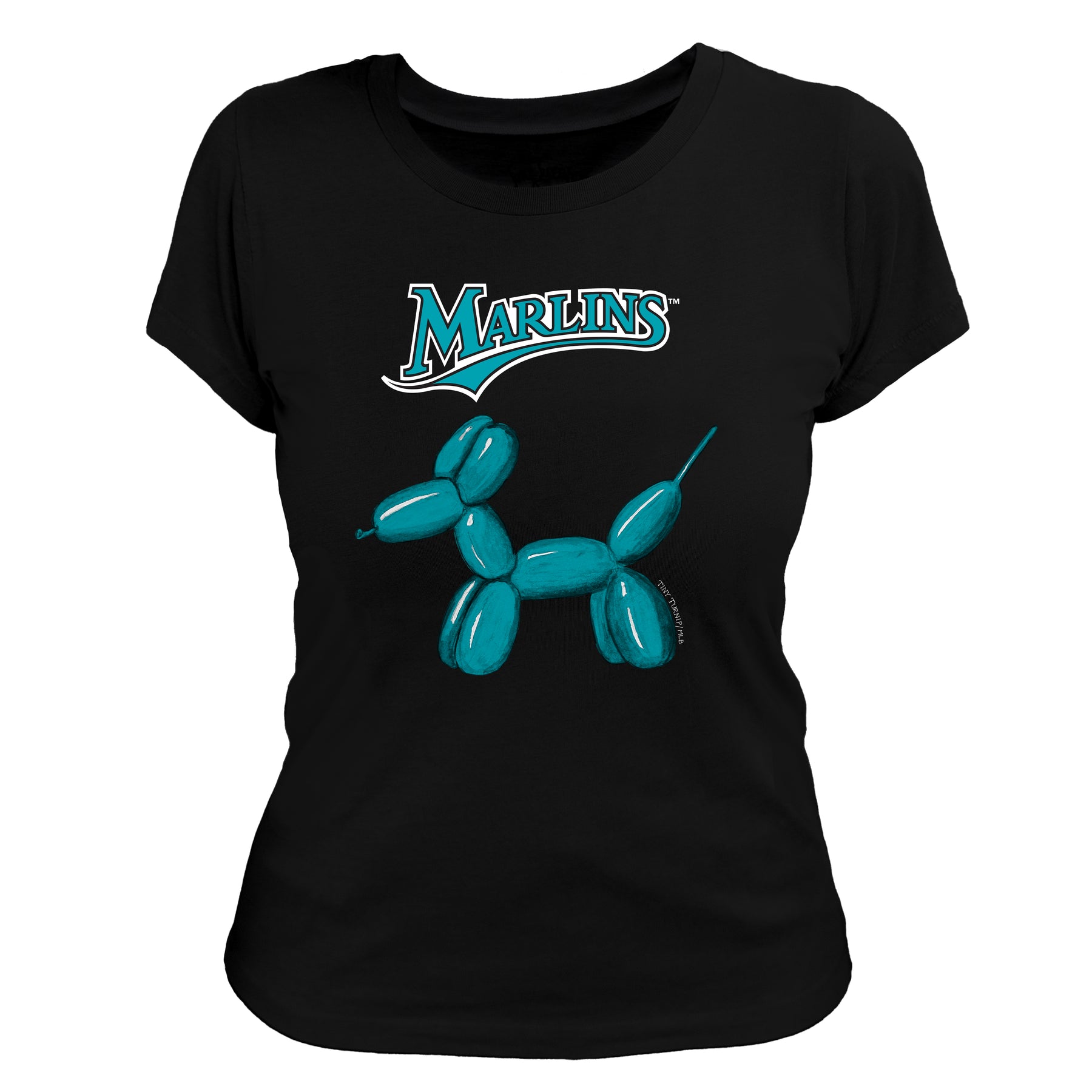 Miami Marlins Balloon Dog Tee Shirt