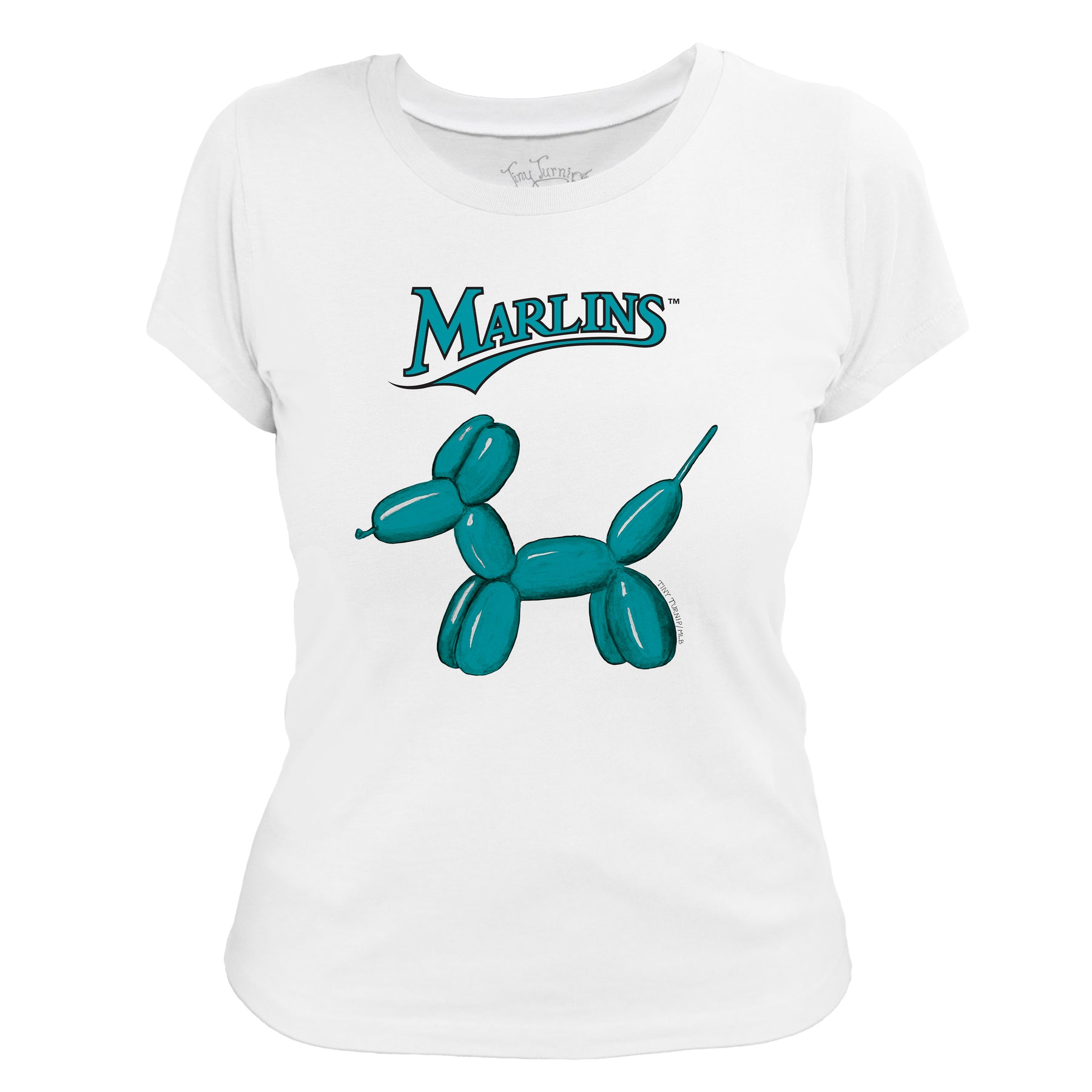 Miami Marlins Balloon Dog Tee Shirt