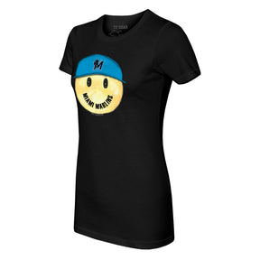 Miami Marlins Smiley Tee Shirt