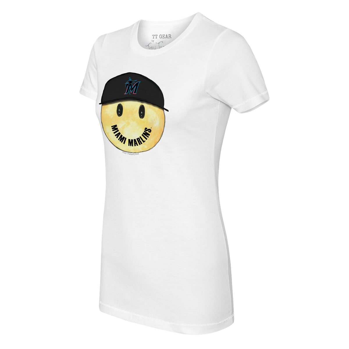 Miami Marlins Smiley Tee Shirt