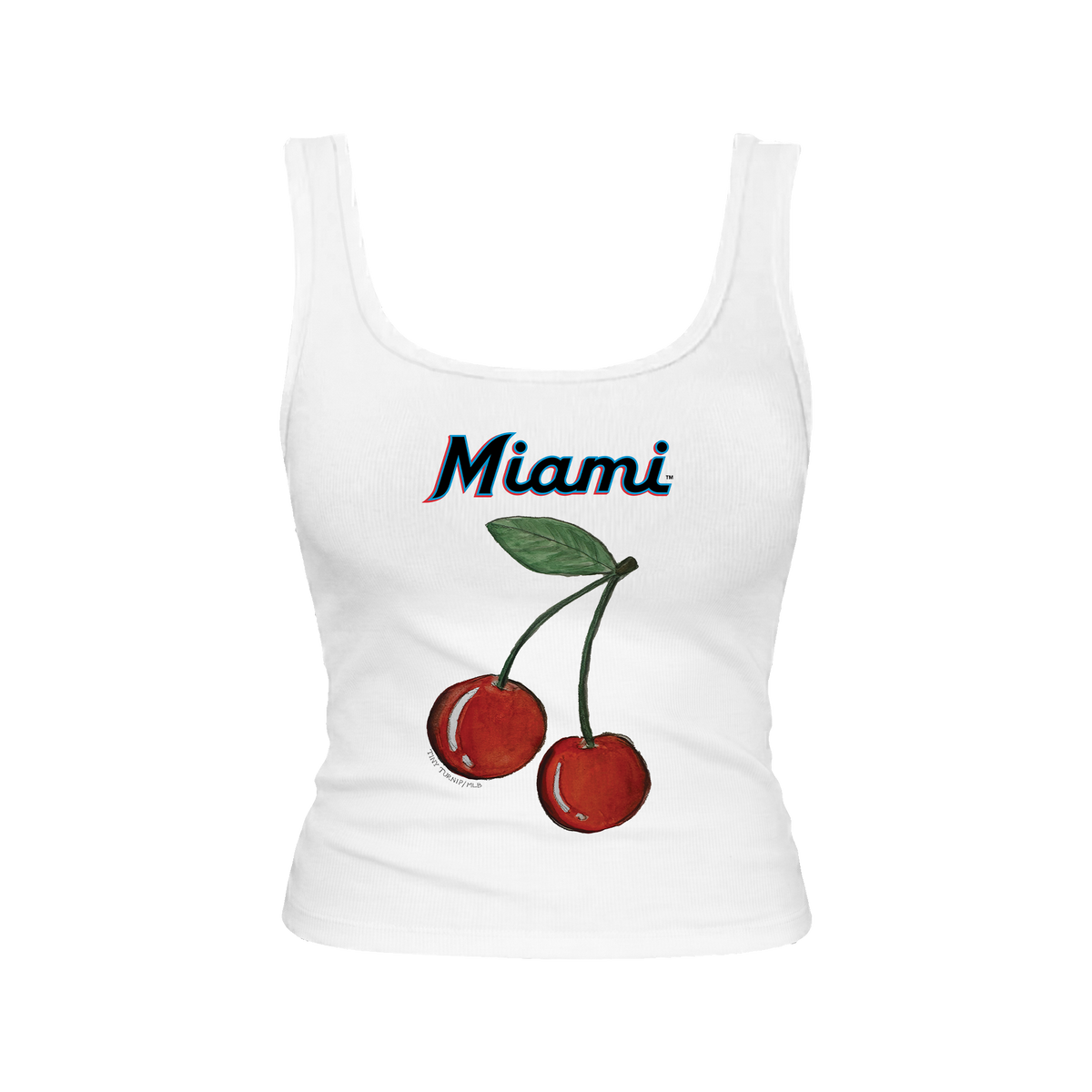 Miami Marlins Cherry Emmy Tank