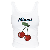 Miami Marlins Cherry Women's Tank