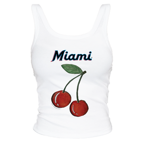 Miami Marlins Cherry Women's Tank