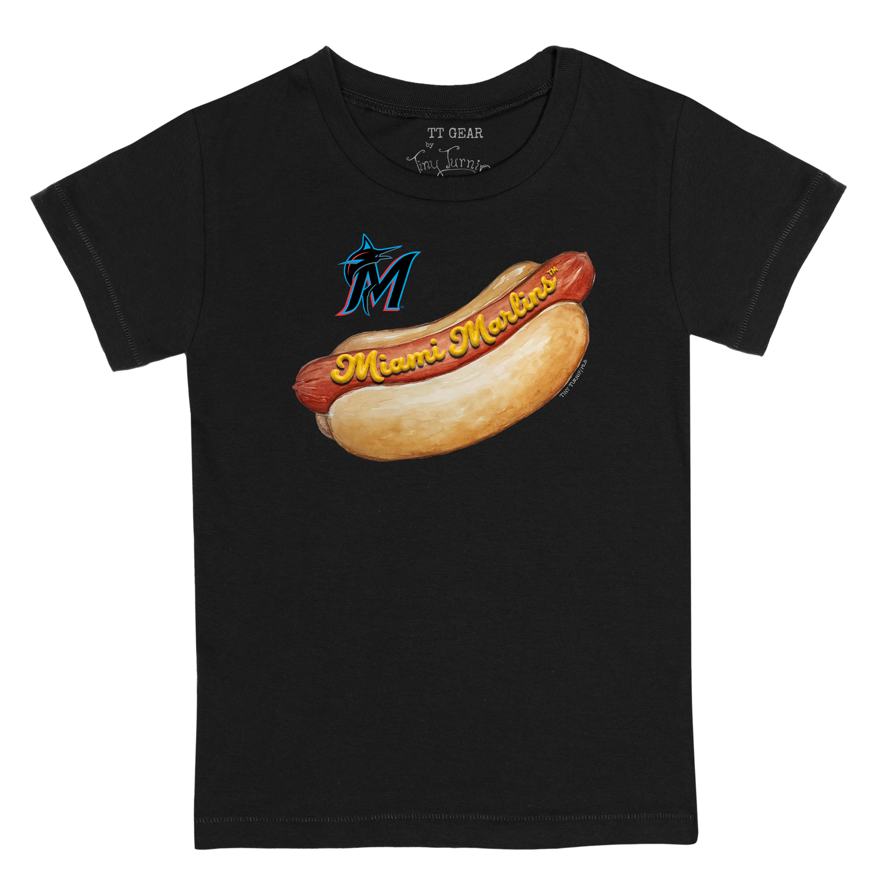 Miami Marlins Hot Dog Kid's Tee Shirt
