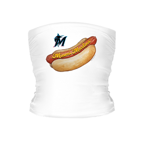Miami Marlins Hot Dog Tube Top