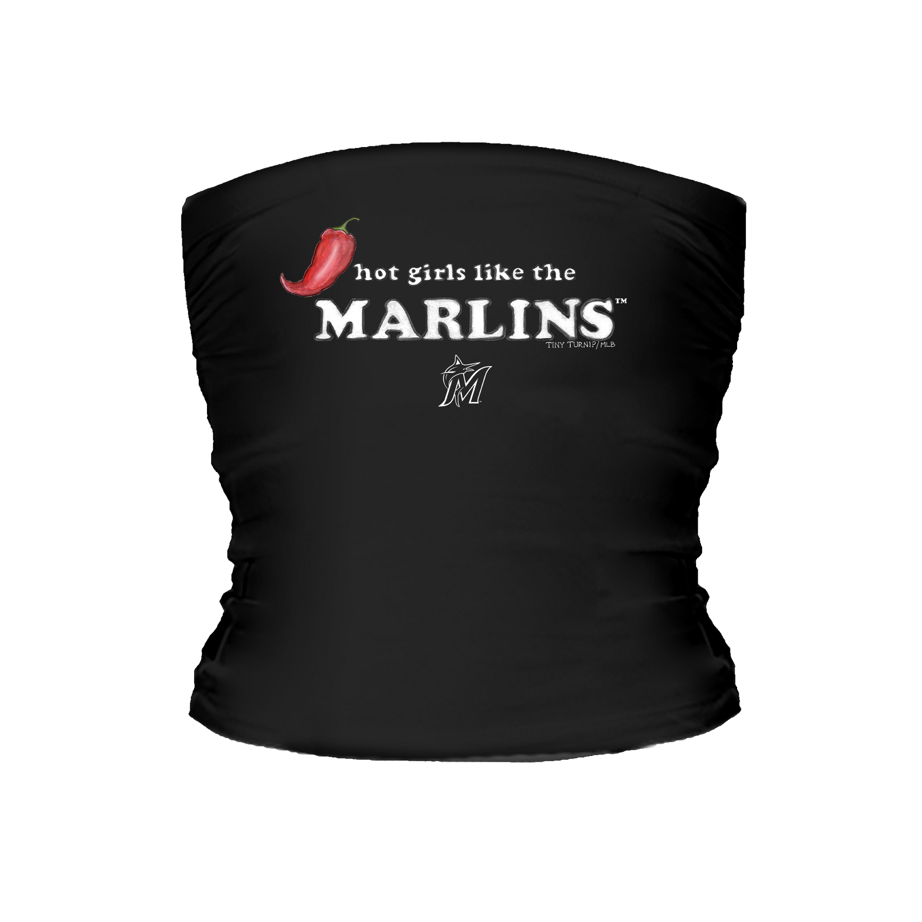 Miami Marlins Hot Girls Tube Top