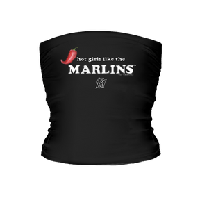 Miami Marlins Hot Girls Tube Top