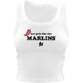 Miami Marlins Hot Girls Crop Tank