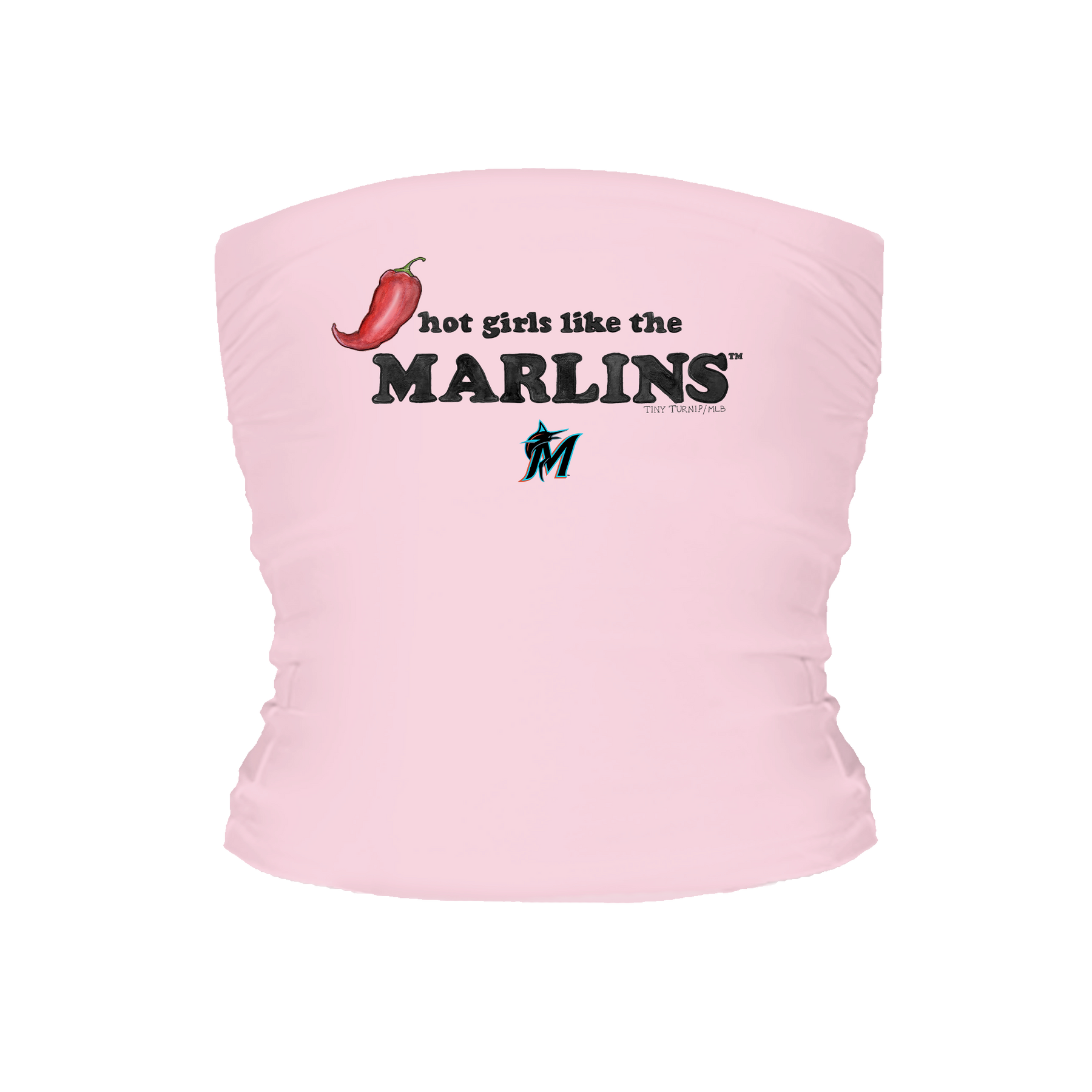 Miami Marlins Hot Girls Tube Top