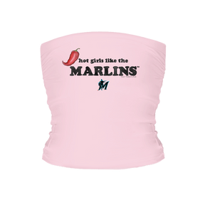 Miami Marlins Hot Girls Tube Top