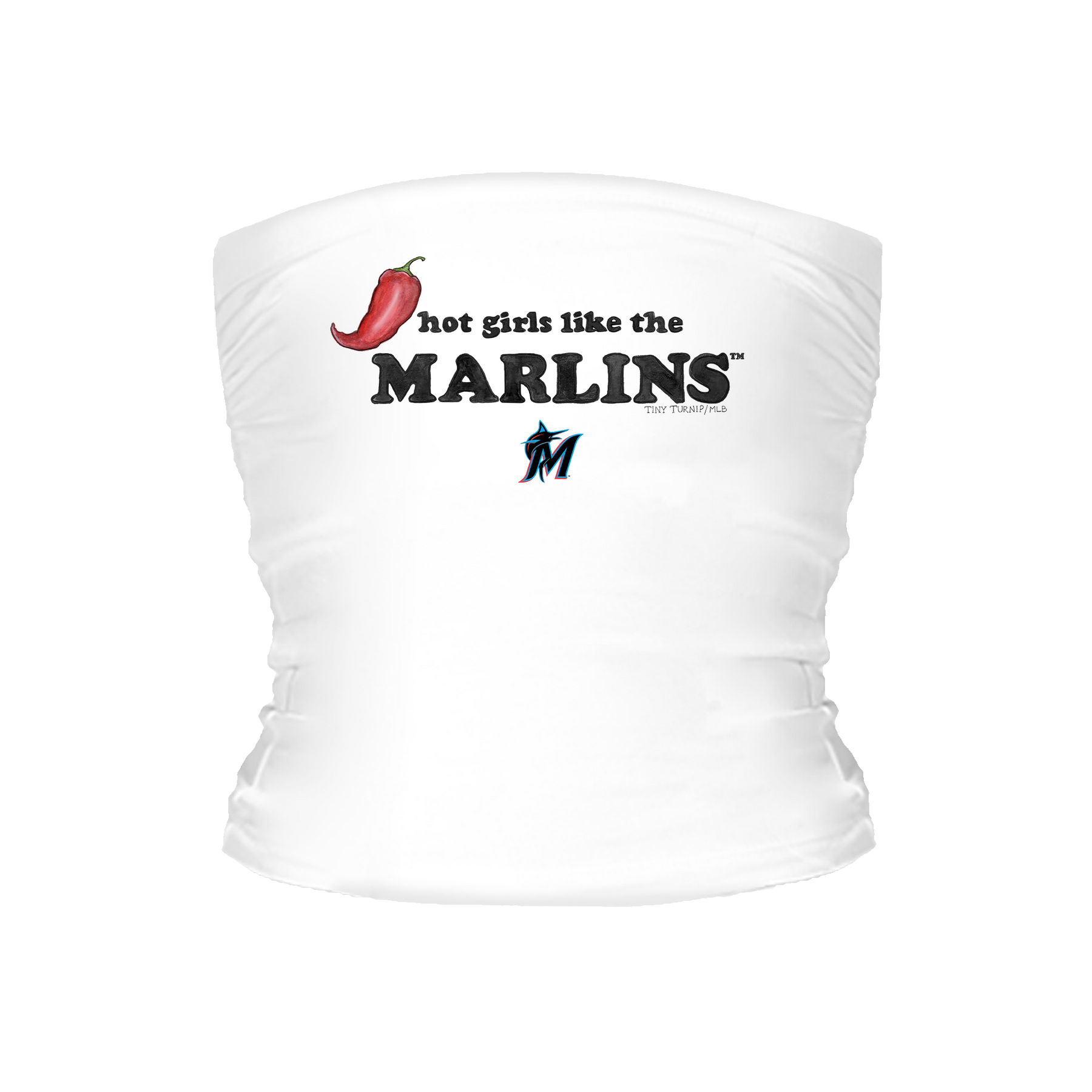 Miami Marlins Hot Girls Tube Top