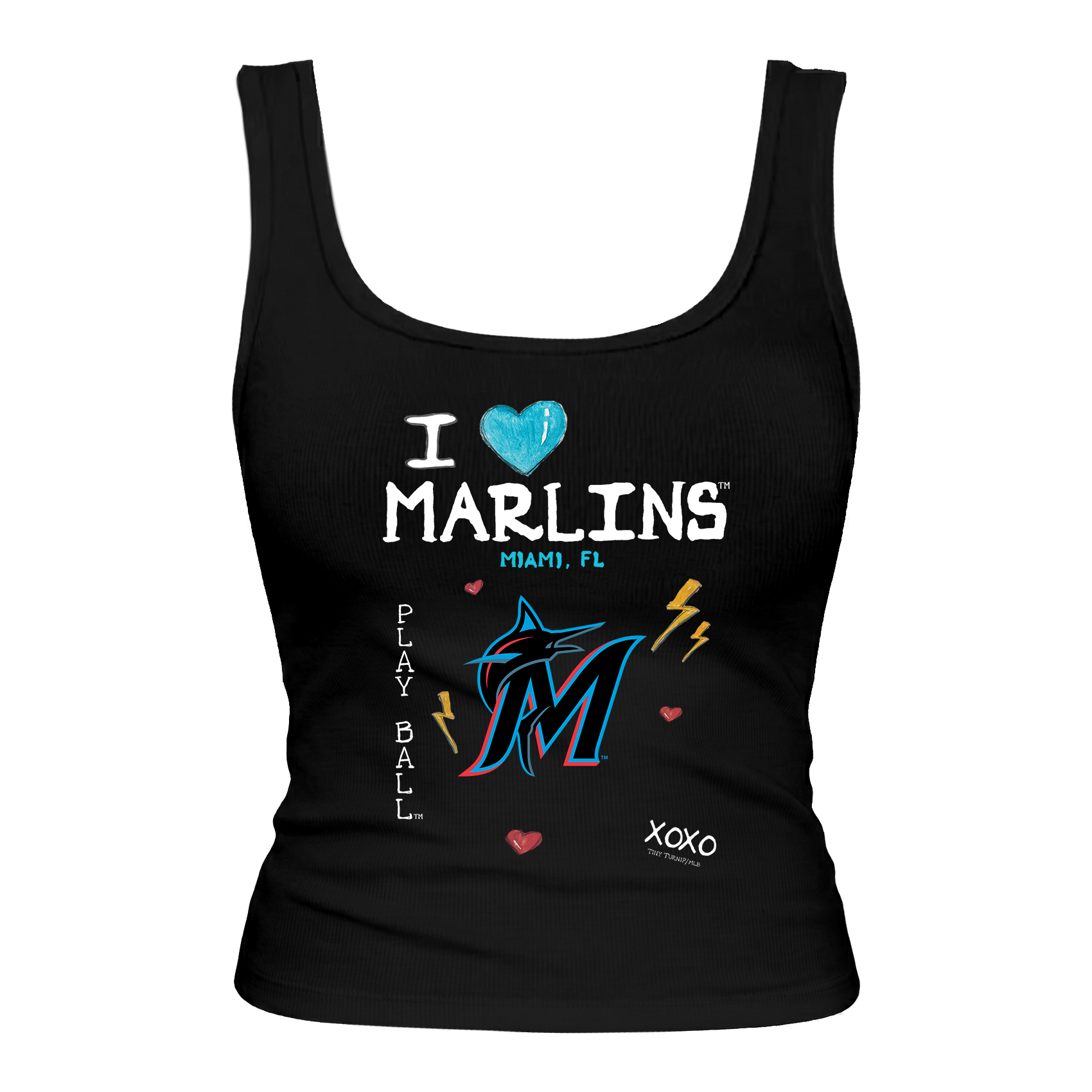Miami Marlins I Heart Marlins Emmy Tank