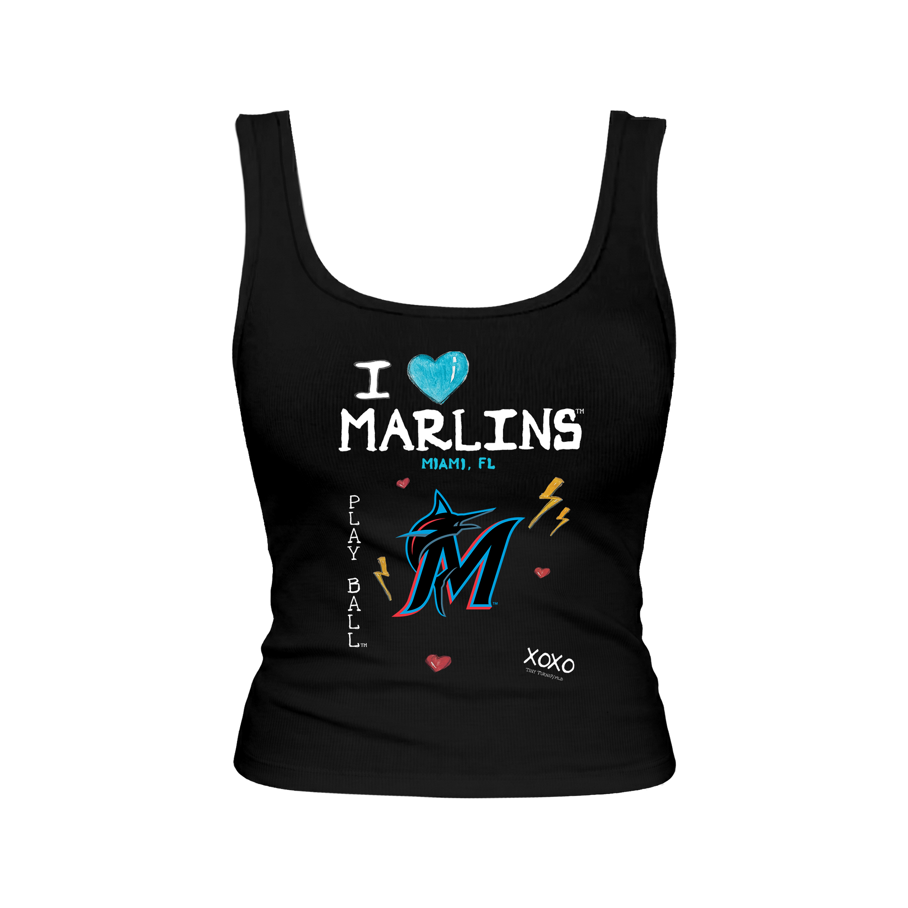 Miami Marlins I Heart Marlins Emmy Tank