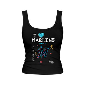 Miami Marlins I Heart Marlins Emmy Tank