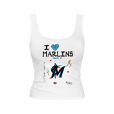 Miami Marlins I Heart Marlins Emmy Tank