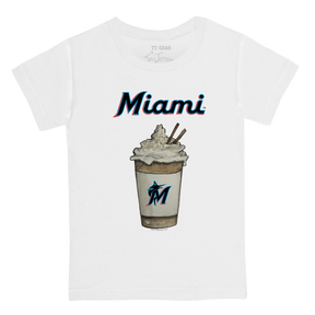 Miami Marlins Latte Kid's Tee Shirt