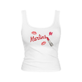 Miami Marlins Lipstick Emmy Tank