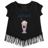 Miami Marlins Milkshake Fringe Tee