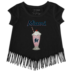 Miami Marlins Milkshake Fringe Tee
