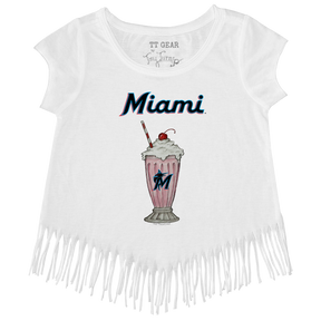 Miami Marlins Milkshake Fringe Tee