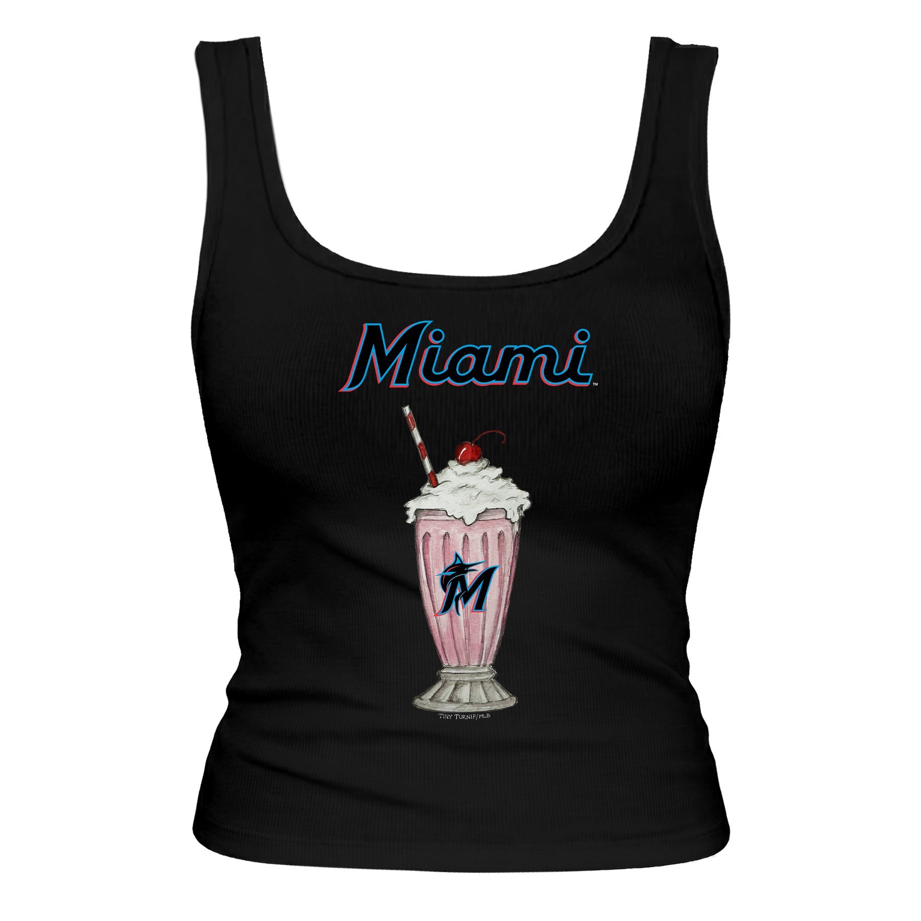 Miami Marlins Milkshake Emmy Tank