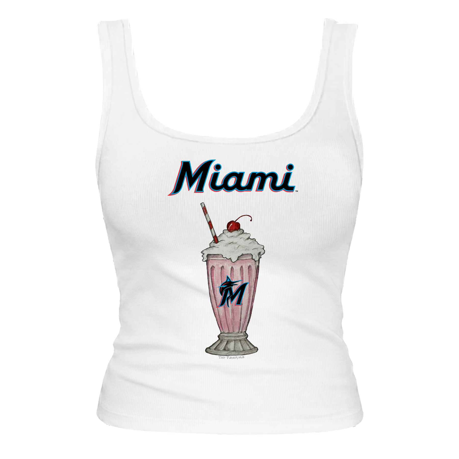 Miami Marlins Milkshake Emmy Tank